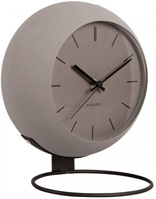 Karlsson - Designové stolní hodiny KA5858GY