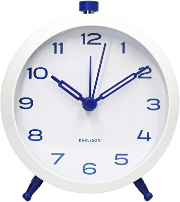 Karlsson - Designový budík 6143BL