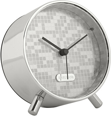 Karlsson - Designový budík KA6004SI