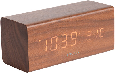 Karlsson - Designový LED budík - hodiny KA5652DW