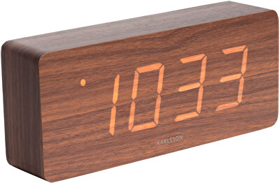 Karlsson - Designový LED budík - hodiny KA5654DW