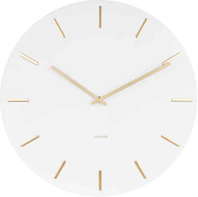 Karlsson - Nástěnné hodiny KA5716WH