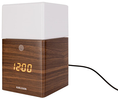 Karlsson - Designový digitální budík/hodiny s LED osvětlením KA5798DW