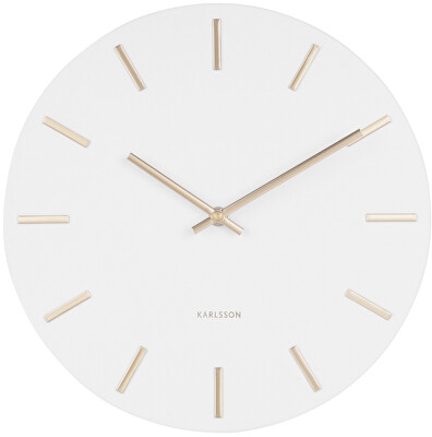 Karlsson - Nástěnné hodiny KA5821WH