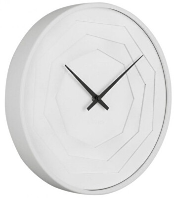 Karlsson - Nástěnné hodiny s tichým chodem KA5850WH