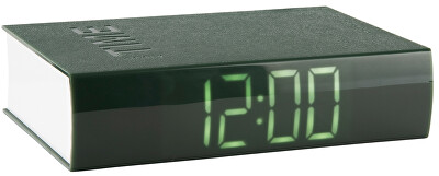 Karlsson - Designové LED hodiny - budík Book KA5861GR