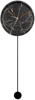 Karlsson - Kyvadlové nástěnné hodiny KA5860BK