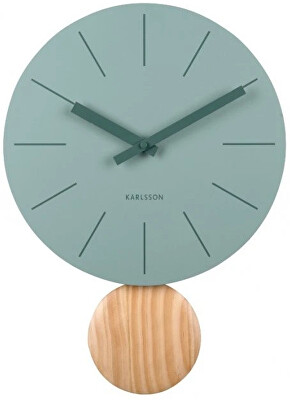 Karlsson - Kyvadlové nástěnné hodiny KA5967GR