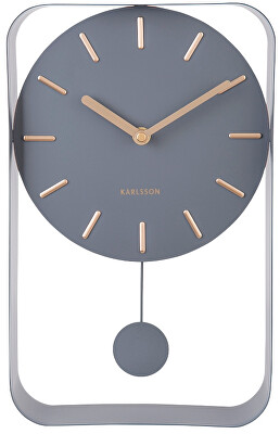 Karlsson - Nástěnné kyvadlové hodiny KA5796GY