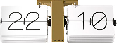 Karlsson - Překlápěcí hodiny KA5601WH