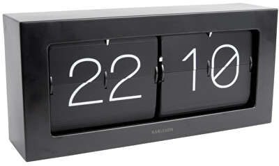 Karlsson - Překlápěcí hodiny KA5642BK