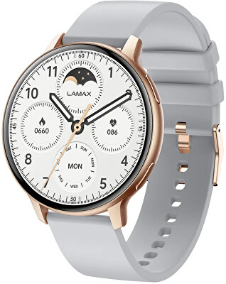 LAMAX - Dárkový set Aura Rose Gold 8596687004001 + náhradní řemínek
