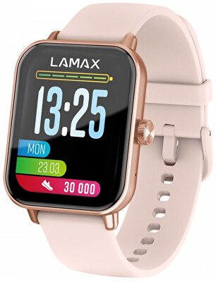 LAMAX - BCool 2 Play - růžové dětské chytré hodinky + řemínek