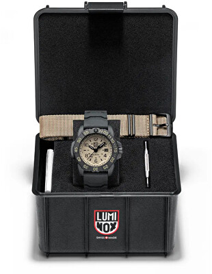 Luminox - Dárkový set Navy SEAL Foundation + NATO řemínek XS.3251.CBNSF.SET