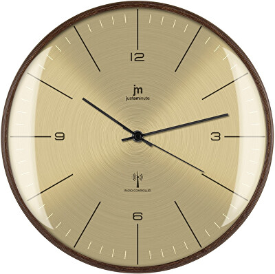 Lowell - Designové nástěnné hodiny řízené signálem DCF 21531RC