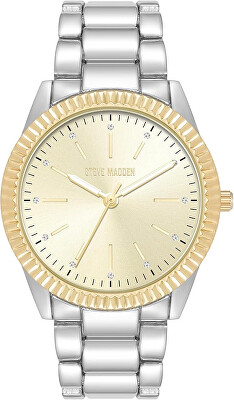 Steve Madden - Analógové hodinky SM-8103CHTT