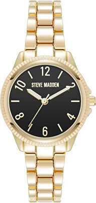 Steve Madden - Analógové hodinky SM-8104BKGP