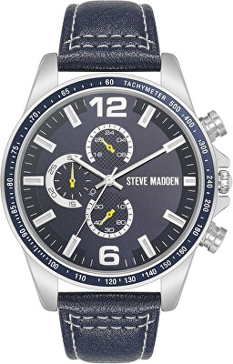 Steve Madden - Analógové hodinky SM-9111NVSV