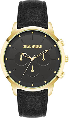 Steve Madden - Analógové hodinky SM-9116BKGP