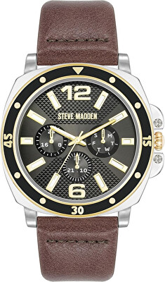 Steve Madden - 2. JAKOST -  Analogové hodinky SM-9117GYTT