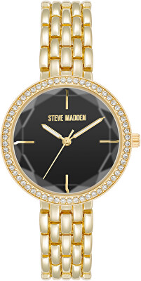Steve Madden - Analóg karóra SM-8106BKGP