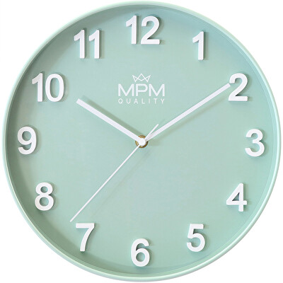 MPM Quality - Designové plastové hodiny Rivera E01.4455.40