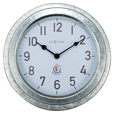 Nextime - Venkovní nástěnné hodiny Poppy 4301GA