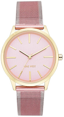 Nine West - Analogové hodinky NW/2462GPPK