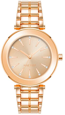 Nine West - Analogové hodinky NW/3020RGRG