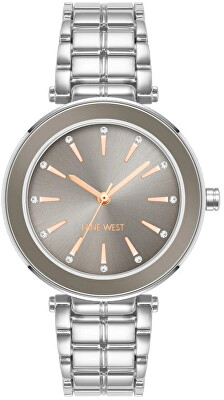 Nine West - Analogové hodinky NW/3021GYSV