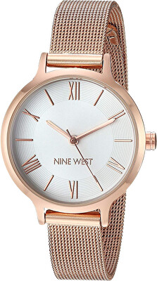 Nine West - Analogové hodinky NW/2228SVRG