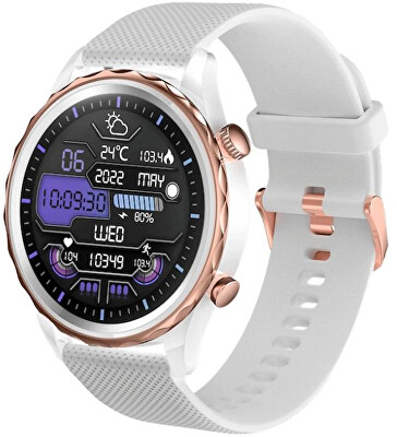 CARNEO - Chytré hodinky Carneo Queen HR+ rosegold