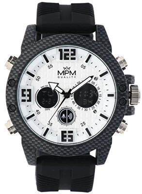 MPM Quality - Carbon Anadigi W01M.11185.B