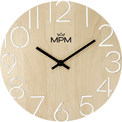 MPM Quality - Nástěnné hodiny Circle - A E07M.4118.53