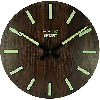 Prim - Nástěnné hodiny Luminescent Sport E01P.4131.5000