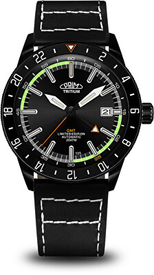 Prim - Limited edition Sport Tritium 25 - World Timer W91P.13238.B + NATO řemínek
