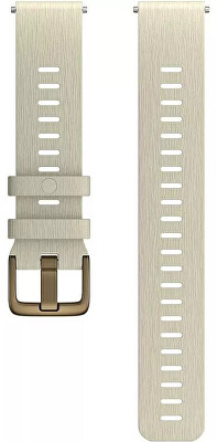 Polar - Silikonový řemínek 20 mm S/L béžová