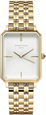 Rosefield - The Octagon White Sunray Steel Gold OCWSG-O40