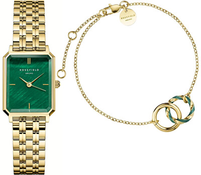 Rosefield - The Octagon XS Emerald SET OEGED-X288