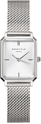 Rosefield - The Octagon XS Mesh Silver OWSMS-O74