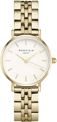 Rosefield - The Small Edit White Steel Gold 26WSG-267