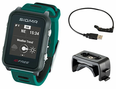 Sigma - Pulsmetr iD.FREE Green 24120