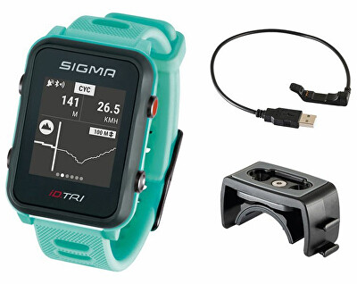 Sigma - Pulsmetr iD.TRI BASIC Neon Mint 24210
