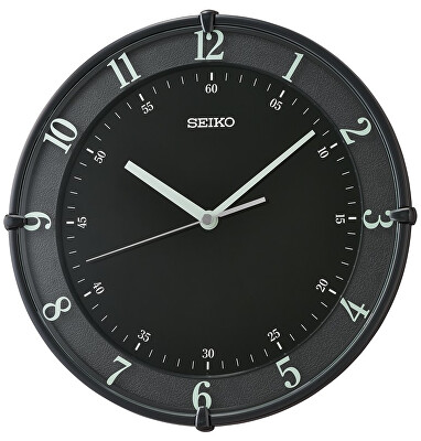 Seiko - Nástěnné hodiny s tichým chodem QXA805K