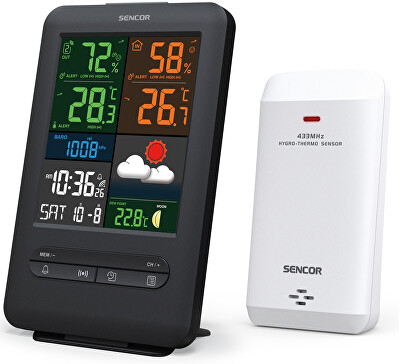 Sencor - Meteostanice s bezdrátovým snímačem SWS 7300