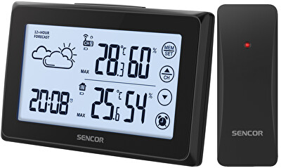 Sencor - Meteostanice s bezdrátovým snímačem SWS 2850