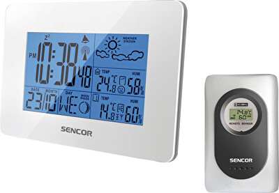 Sencor - Meteostanice SWS 51 W bílá