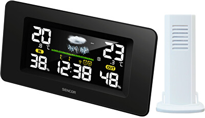 Sencor - Meteostanice s bezdrátovým snímačem SWS 5270