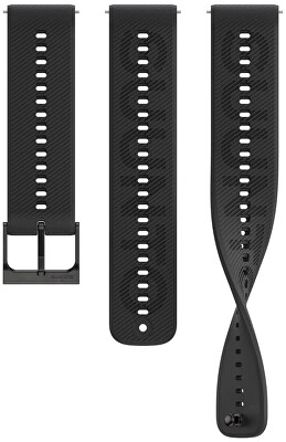 Suunto - Řemínek 22mm Athletic 6 All Black S+M SS051068000