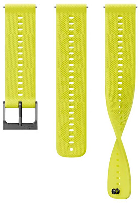 Suunto - Řemínek 22mm Athletic 6 Lime S+M SS051271000
